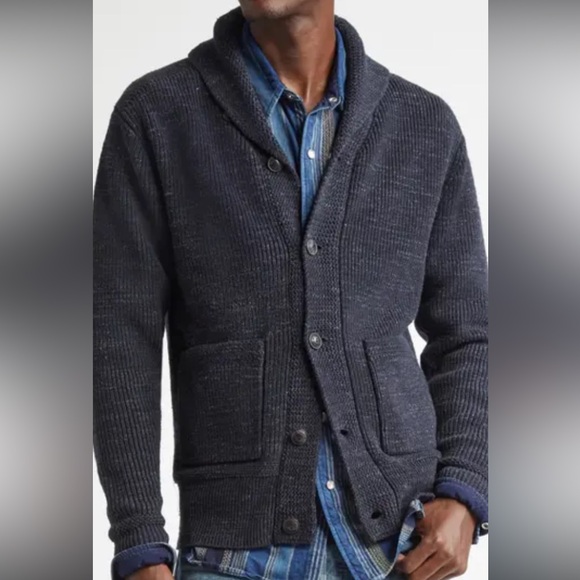 Ralph Lauren Polo Shawl Cardigan Sweater - Picture 1 of 4